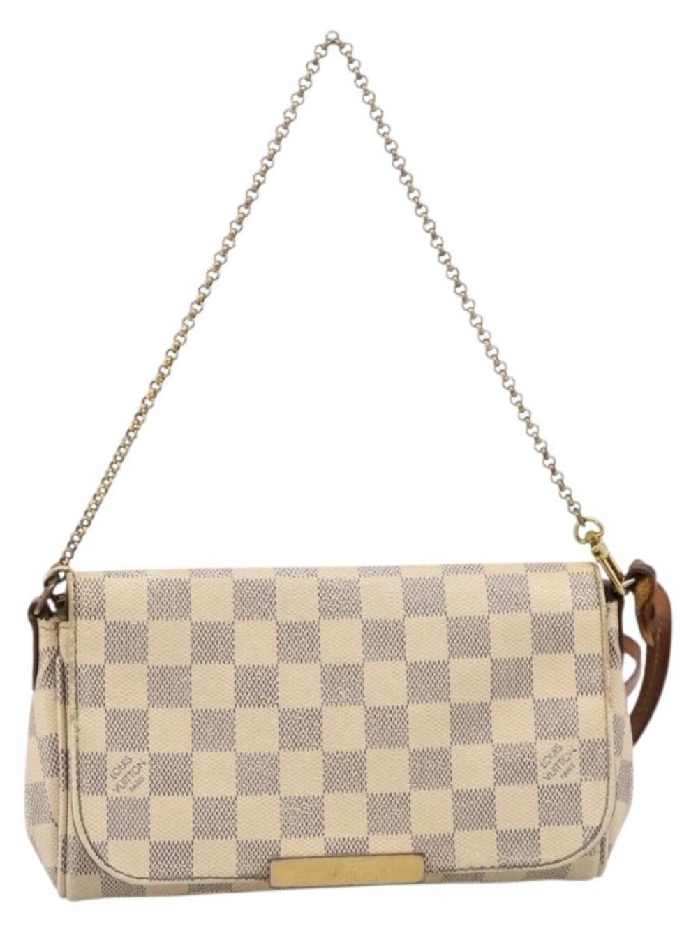 Louis Vuitton Damier Azur Favorit PM Shoulder Bag